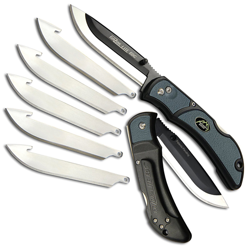 Razor-Lite EDC 6 Blades Folding Knife - Gray