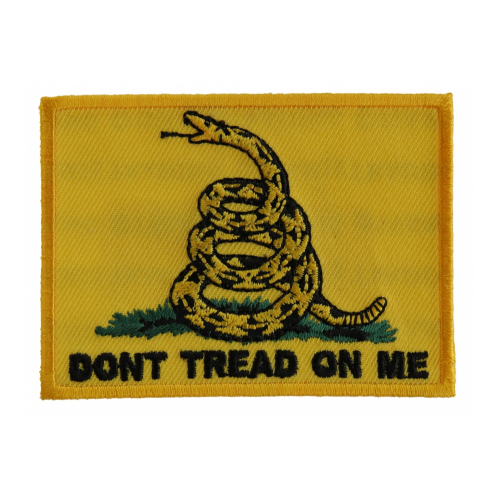 Gadsden Flag Don't Tread On Me Patch