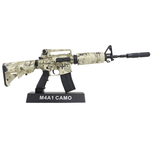 M4A1 Digital Camo Diecast 1:4 Scale Rifle Model