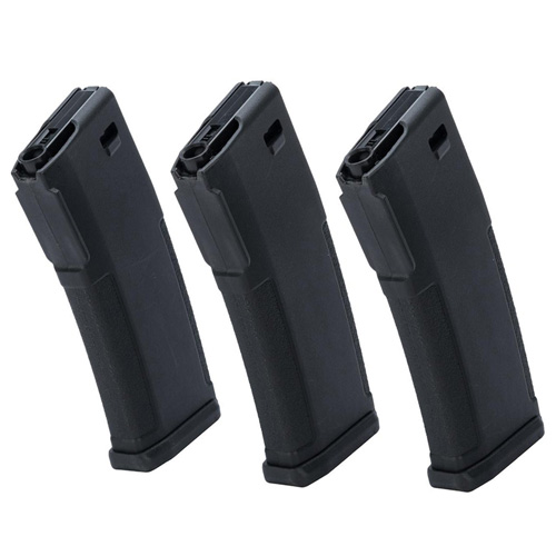 PTS ERG EPM 30/120 Round M4 Airsoft Magazine 3pcs/Pack - Black