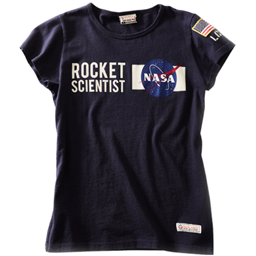 Women Nasa T-Shirt - Navy