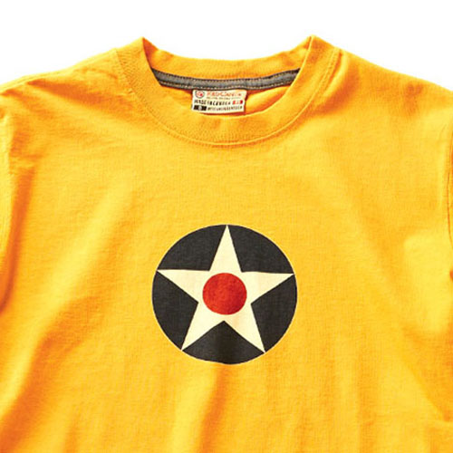 US Roundel T-Shirt - Burnt Yellow