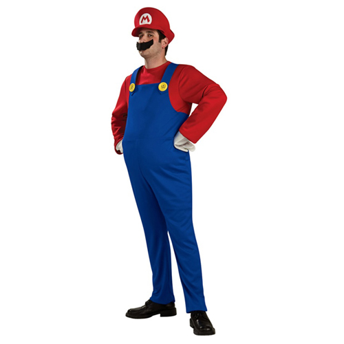 Rubies Adult Deluxe Mario Costumes