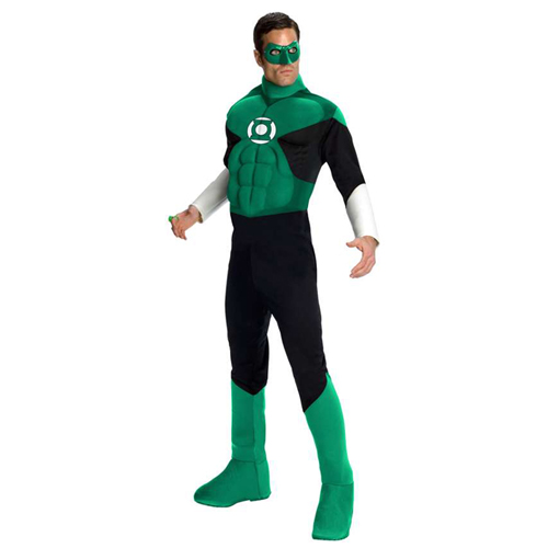 Rubies Mens Dlx M C Green Lantern Costumes