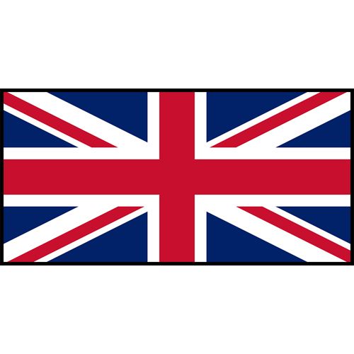 Great Britain Flag Printed Patch
