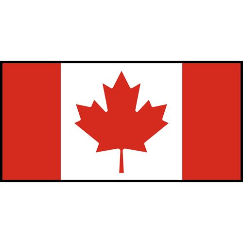 Canada Flag Printed Patch