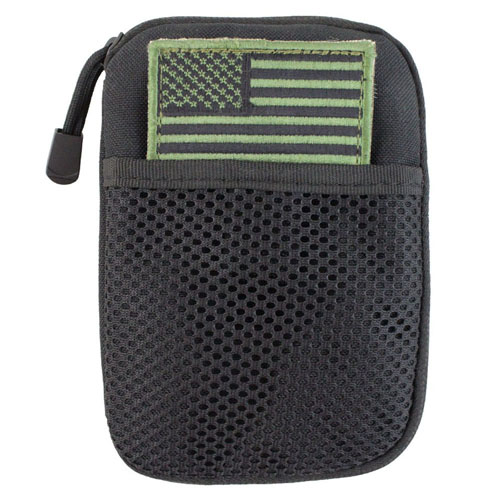 Pocket Pouch with American Flag Patch