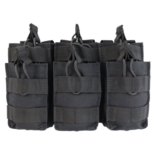Open Top Triple Stacker M14/M16 Mag Pouch