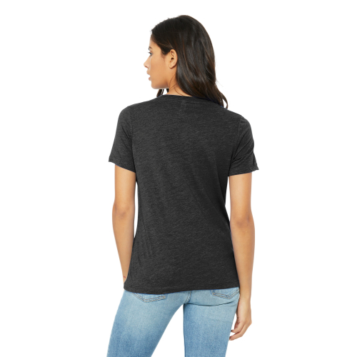 Women's Relaxed Triblend V-Neck Short Sleeve T-Shirt