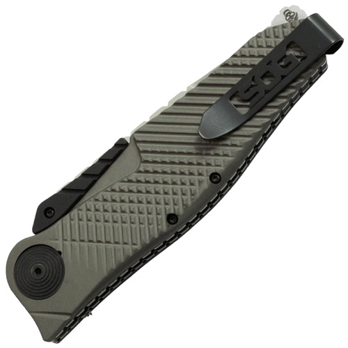 Quake XL FDE Anodized Aluminum Handle Folding Knife