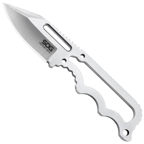 Instinct Mini Stainless Steel Handle Fixed Blade Knife