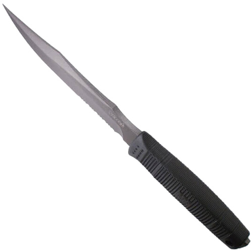 SEAL Team Half Serrated Edge Fixed Blade Knife