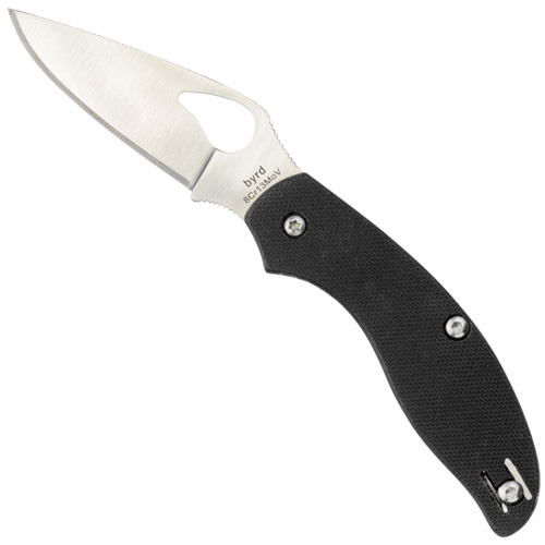 Byrd Tern Black G-10 Handle Folding Knife