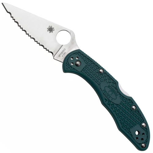 Delica 4 Folding Knife Blue