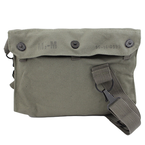 Surplus Swiss gas mask bag