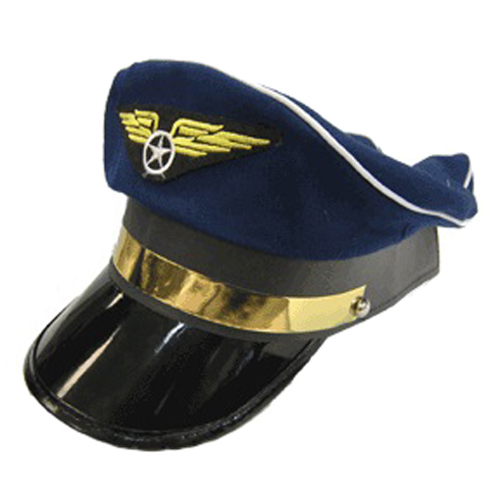 Airplane Pilot Costume Hat