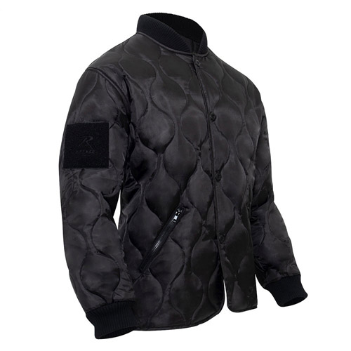 Mens Quilted Woobie Jacket