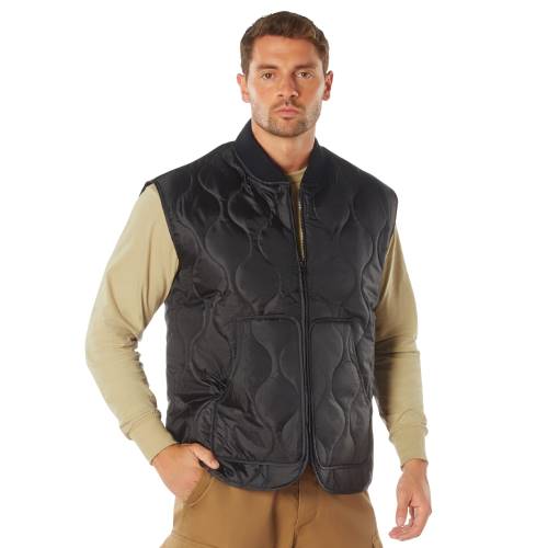 Mens Quilted Woobie Vest