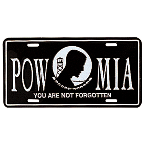 POWMIA License Plate
