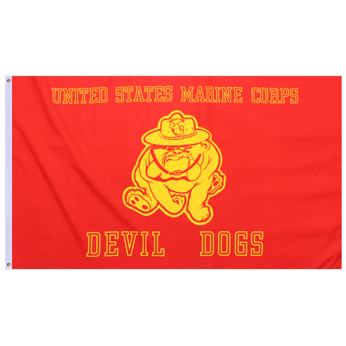 USMC Devil Dogs Flag