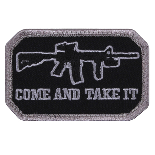 Come And Take IT Morale Black Patch