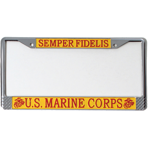 US Marines License Plate Frame