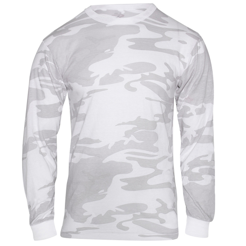 Long Sleeve Colored Camo T-Shirt