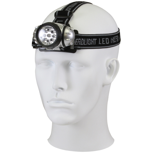 9-Bulb LED Headlamp