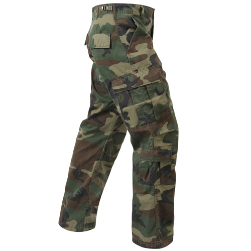 Vintage Camo Paratrooper Fatigue Pants