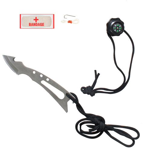 Jungle Survival Fixed Blade Knife Kit