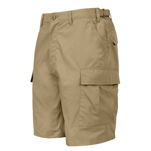 Ultra Force Lightweight Tactical BDU Shorts - Khaki - XLarge