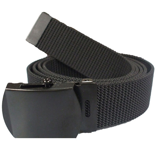 Black Nylon 44 Inches Web Belt