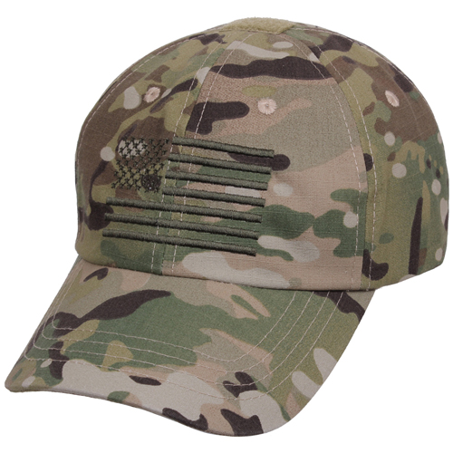 Tactical Operator Cap with US Flag