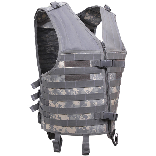 Ultra Force MOLLE Modular ACU Digital Camo Vest 