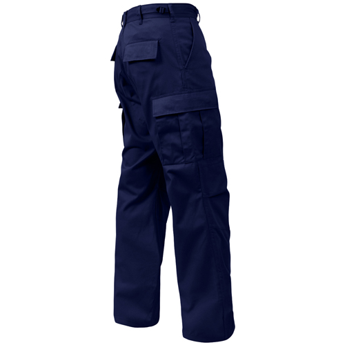 Mens Zip Fly Midnite Navy Blue Uniform Pant