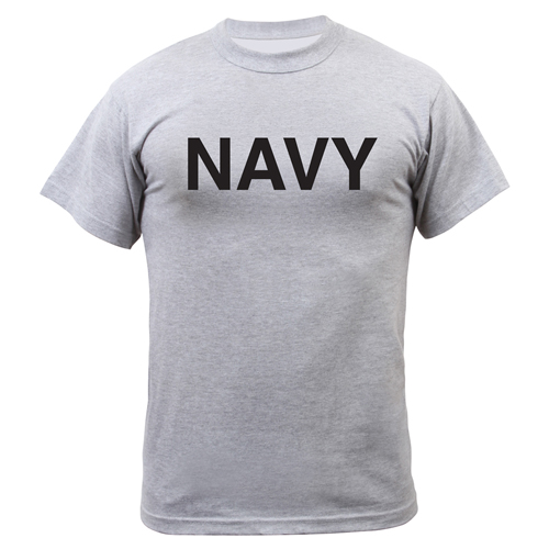 Mens Navy Physical Training T-Shirt