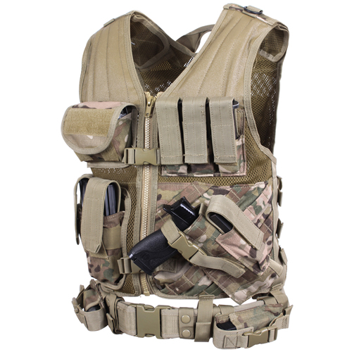 Cross Draw Molle Tactical Vest