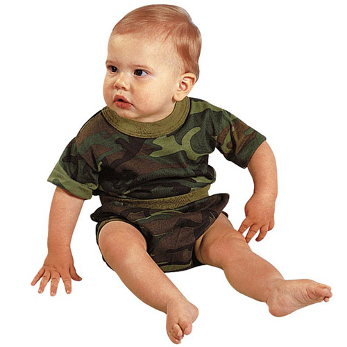 Ultra Force Infant Woodland Camouflage Tshirt