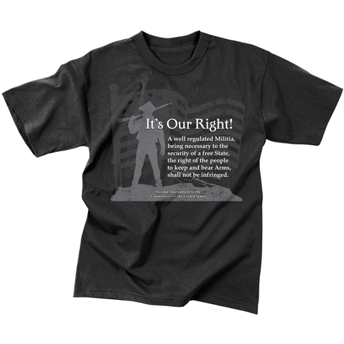 Mens Vintage Its Our Right T-Shirt