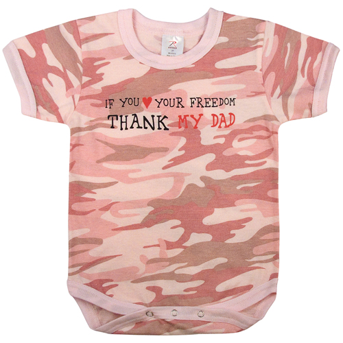 Infant Thank My Dad One-Piece
