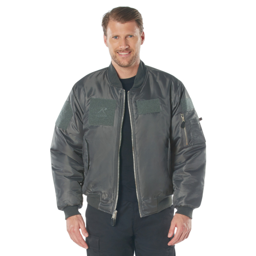 Mens MA-1 Flight Jacket with Patches