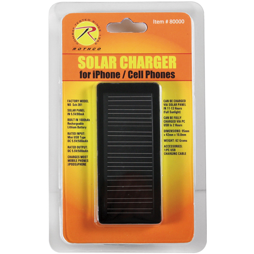 Cell Phone-Iphone Solar Charger