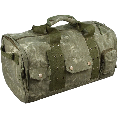 Stonewashed Zip-Top Travel Bag