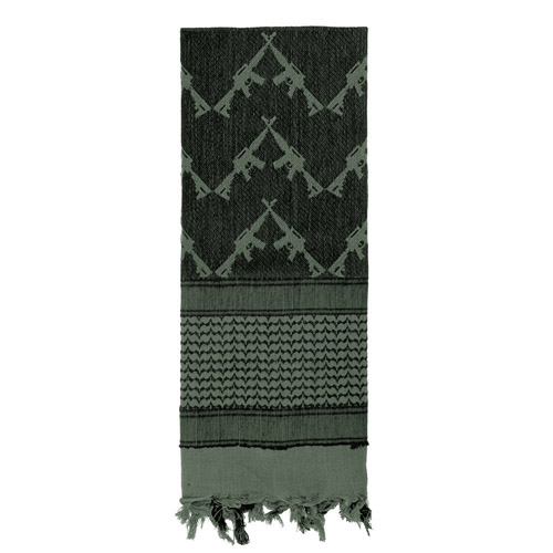 Crossed Rifles Shemagh Tactical Scarf