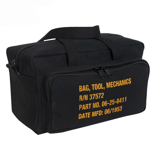 G.I. Type Zipper Pocket Mechanics Tool Bag