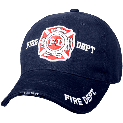 Deluxe Fire Department Low Profile Cap