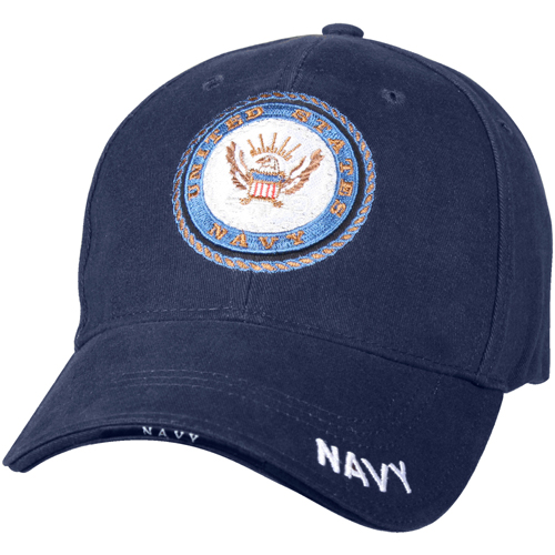 Deluxe LoW Profile Insignia Cap W Patch -Navy
