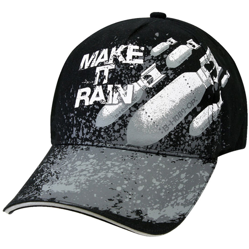 Ultra Force Black Make It Rain Deluxe LoW Profile Insignia Cap