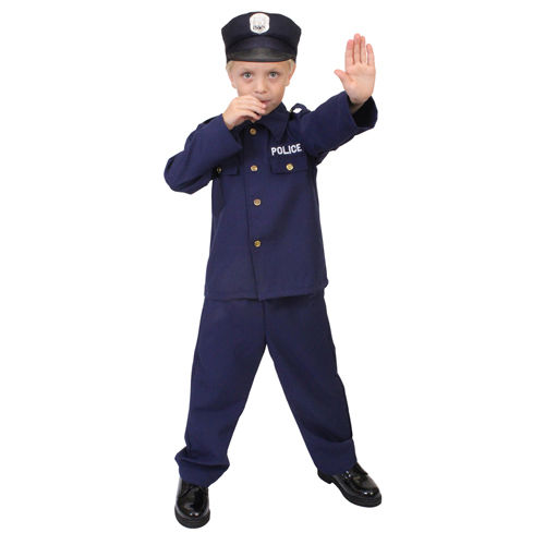 Ultra Force Kid's Police Costume