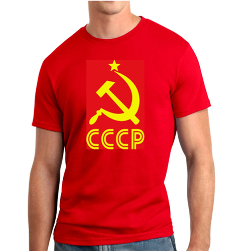 CCCP Russia Custom Printed T-shirt- Size
